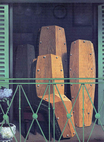 Der Balkon (The Balcony) Rene Magritte